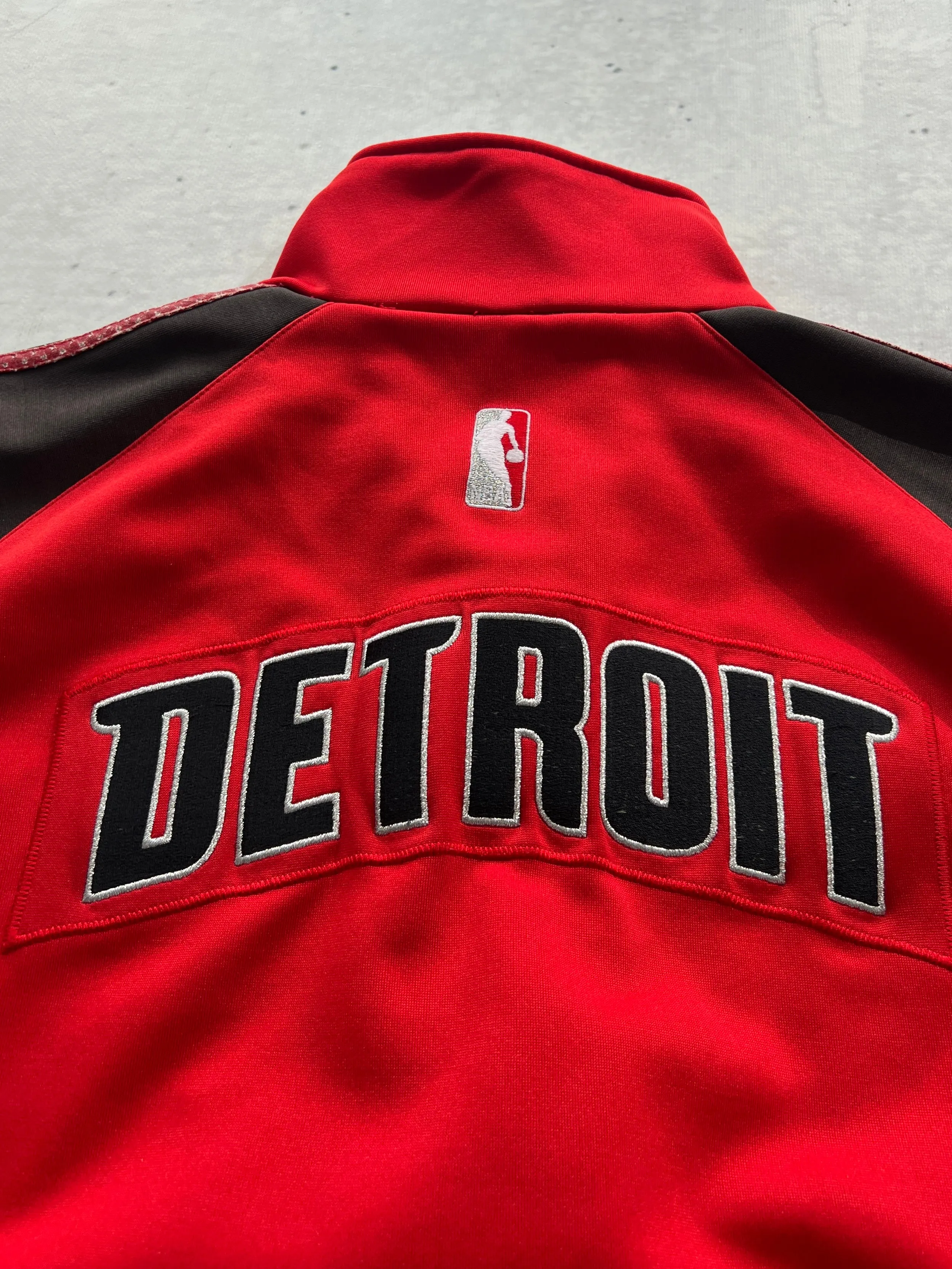 90's Adidas NBA Detroit zip up track jacket (S)