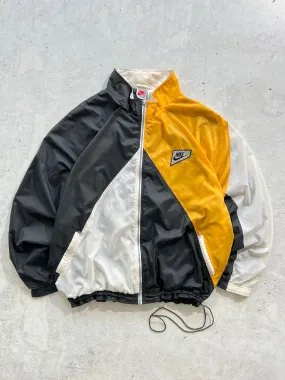 90's Nike abstract zip up track jacket (XXL)