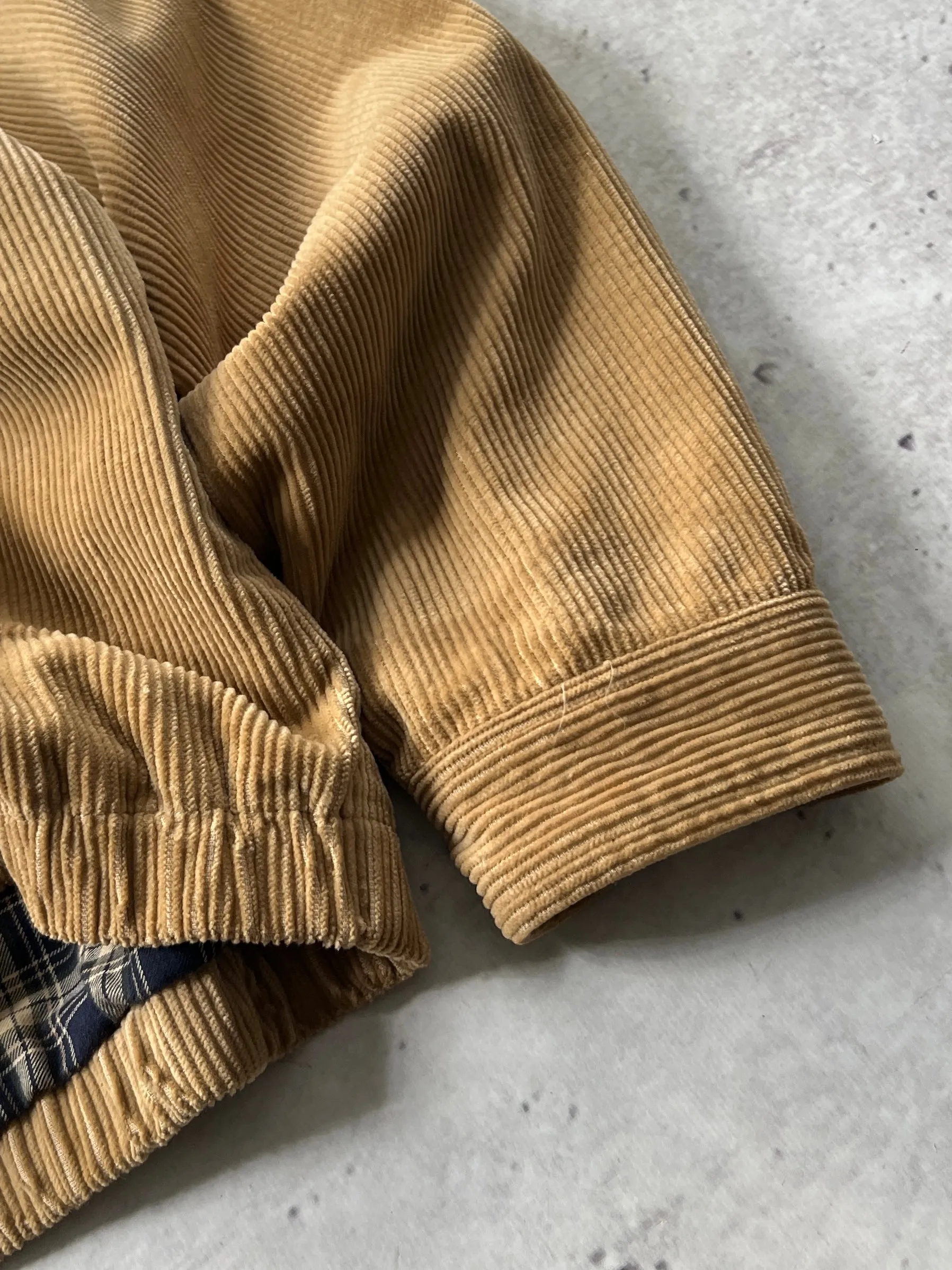 90's Ralph Lauren Corduroy Zip Up Jacket (XL)