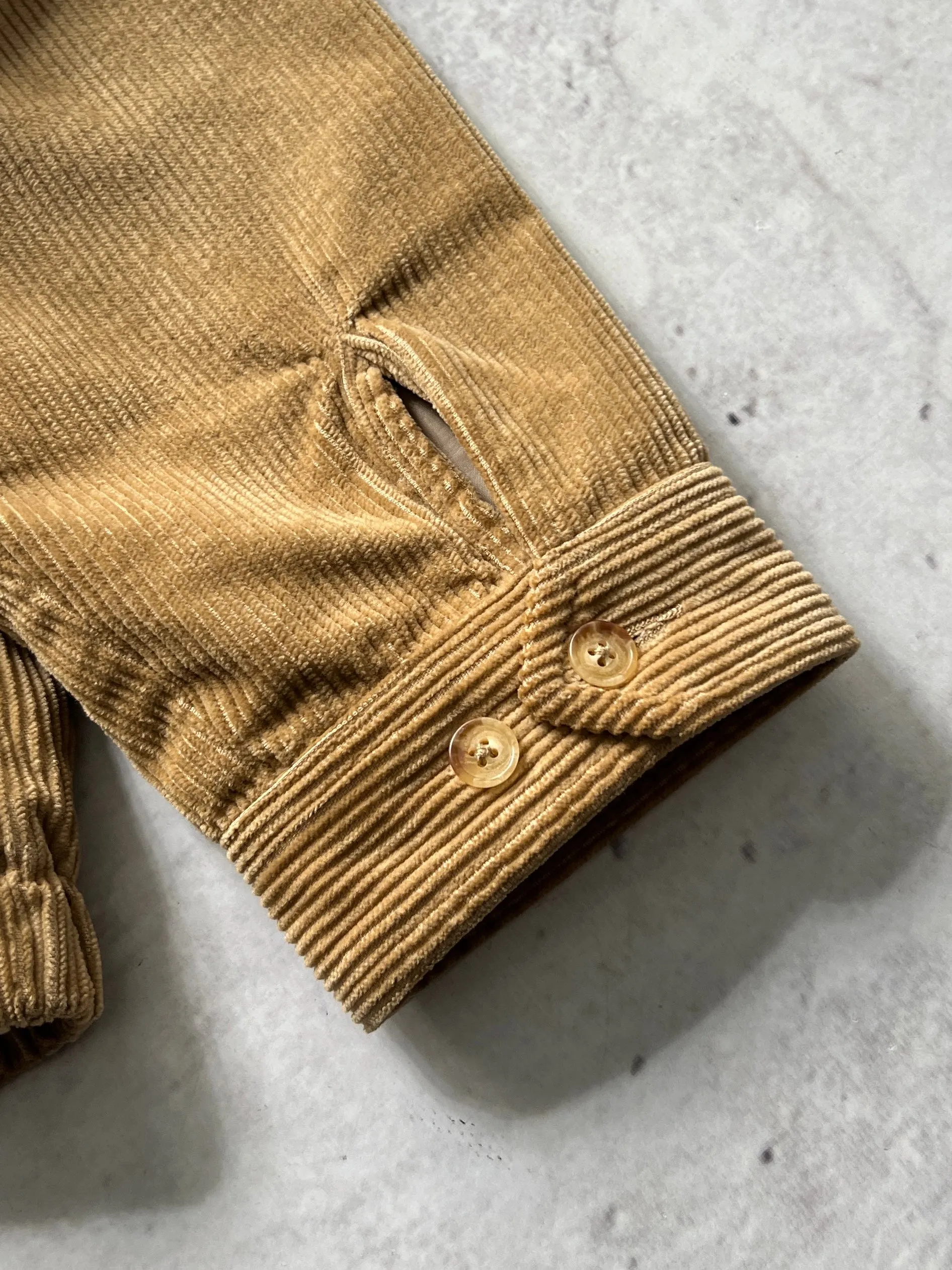 90's Ralph Lauren Corduroy Zip Up Jacket (XL)