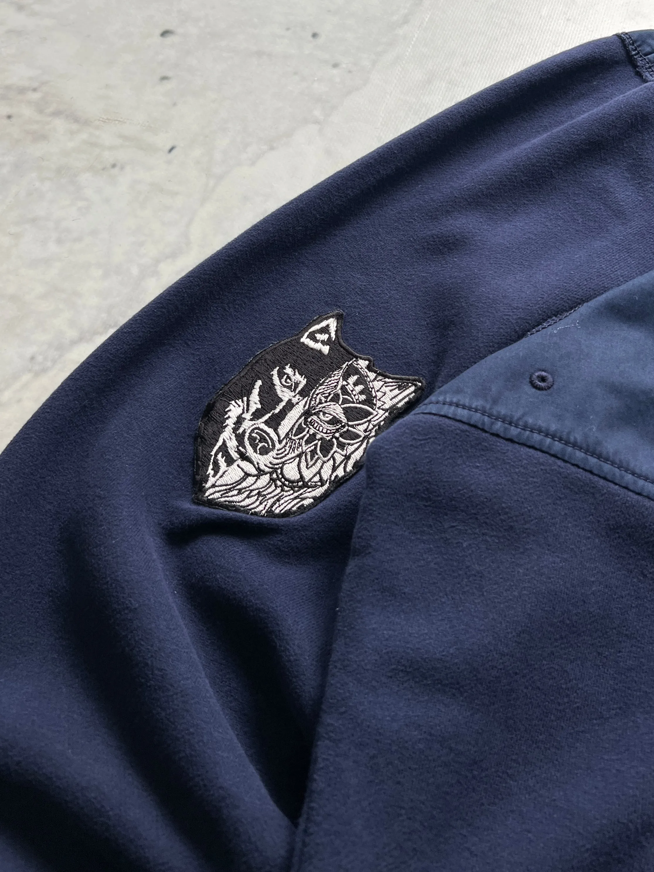 90's Ralph Lauren Zip Up Hooded Jacket (L)