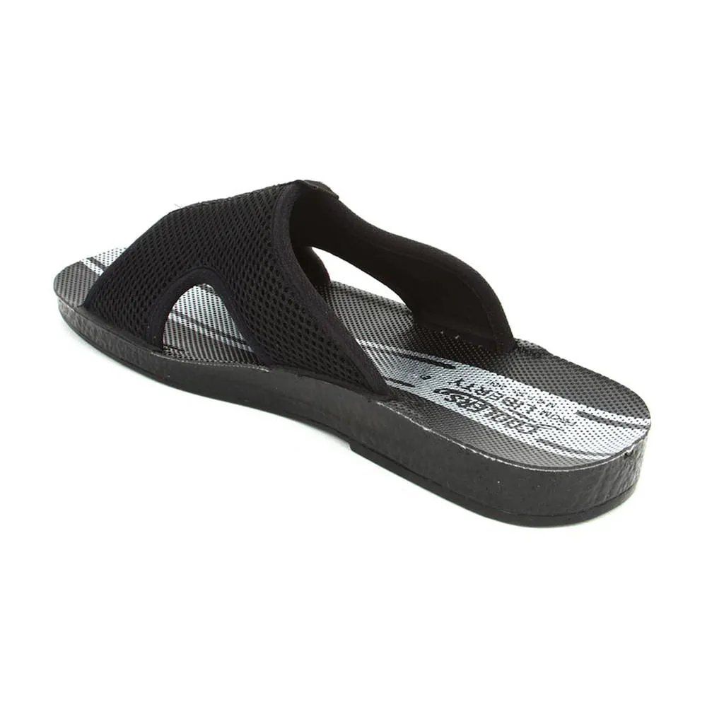 A-HA By Liberty PLATY Men Casual Black Slipper