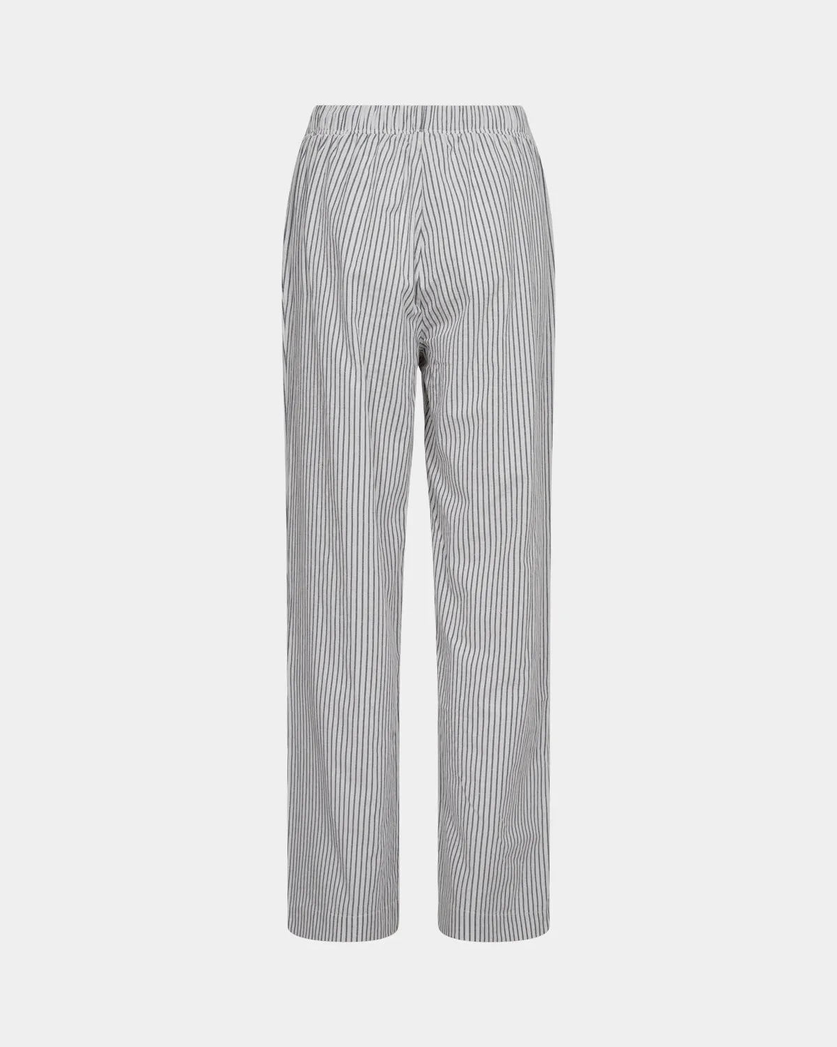 ABIGAILESW TROUSERS - Dark Blue striped