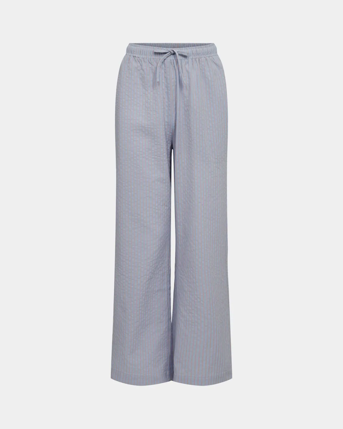 ABIGAILESY TROUSERS - Camel striped