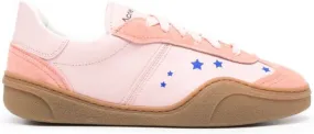 Acne Studios Bars panelled sneakers Pink