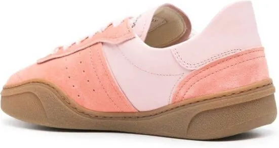 Acne Studios Bars panelled sneakers Pink