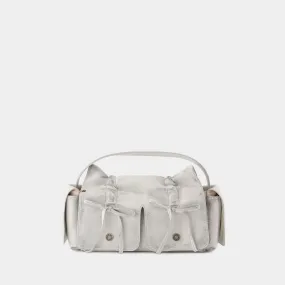 Acne Studios  Multipocket Vintage Shoulder Bag - Acne Studios - Leather - White