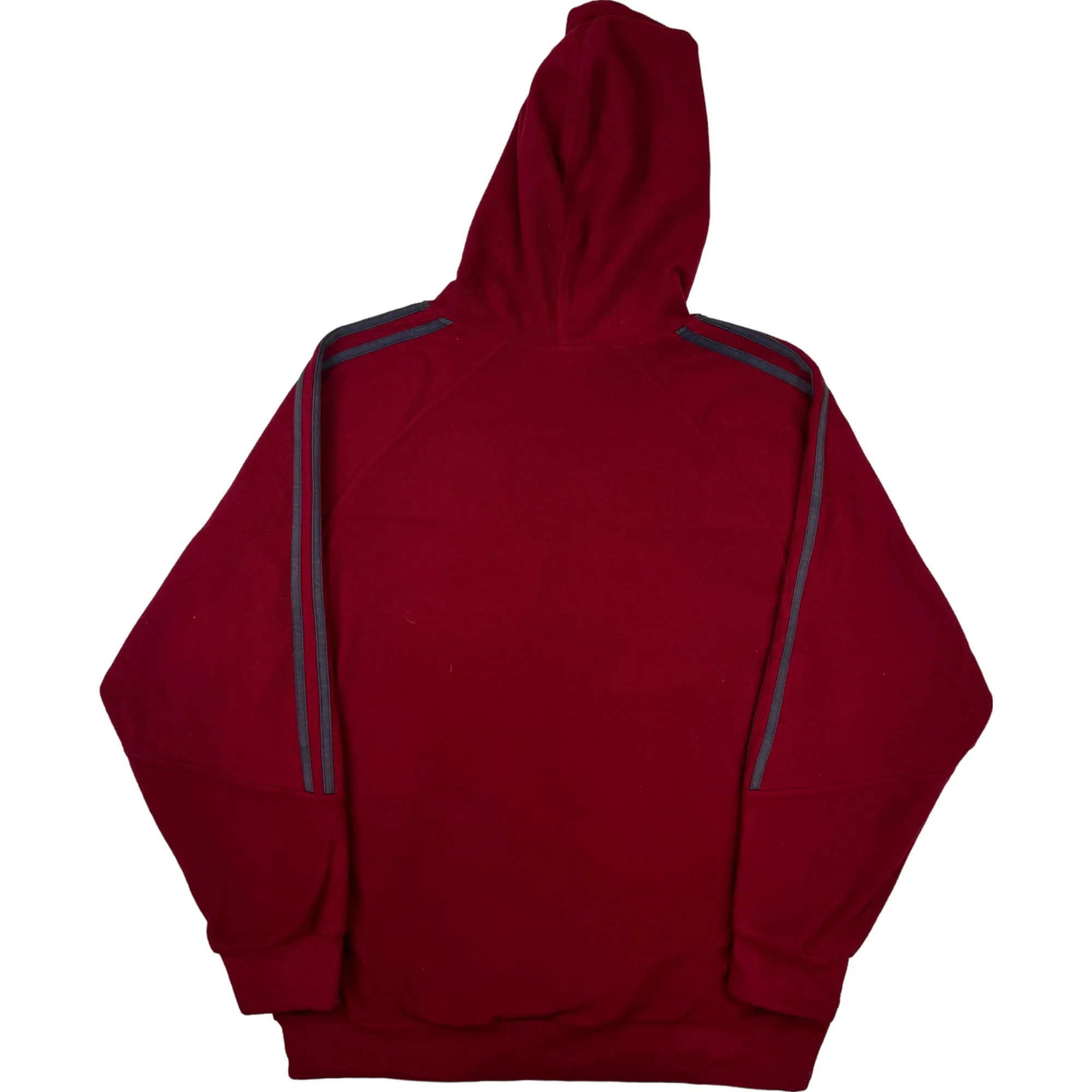 Adidas Fleece Hooded Sweatshirt Red