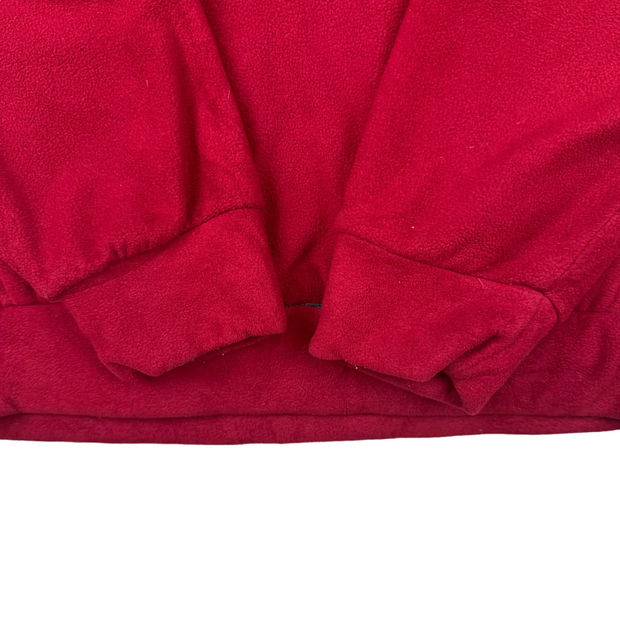 Adidas Fleece Hooded Sweatshirt Red