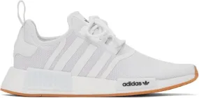 Adidas Originals White NMD_R1 Primeblue Sneakers