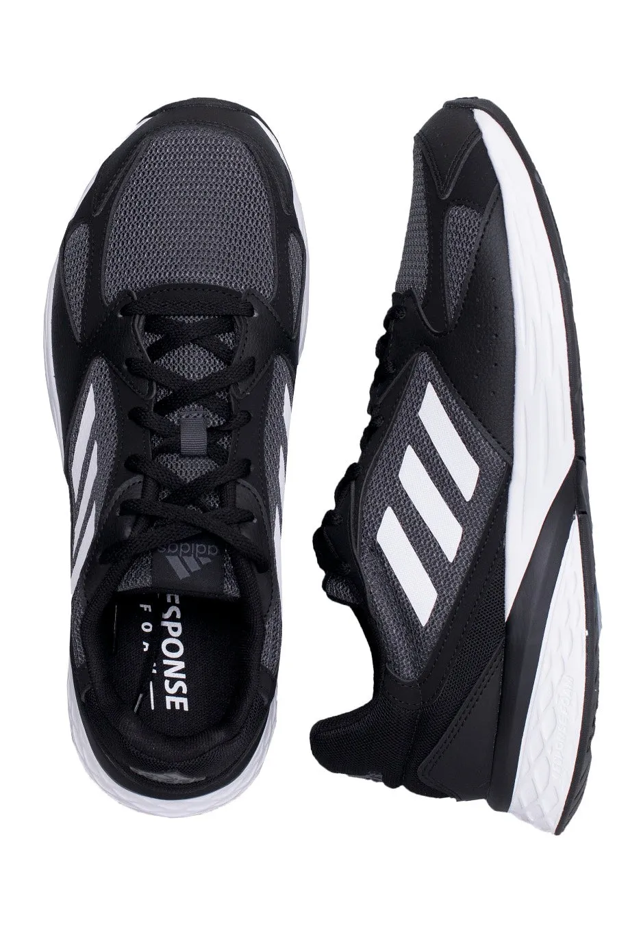 Adidas - Response Run Core Black/Ftwr White/Grey Six - Shoes