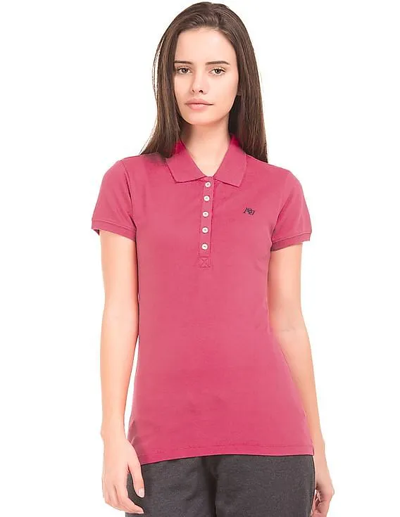 Aeropostale Pique Regular Fit Polo Shirt