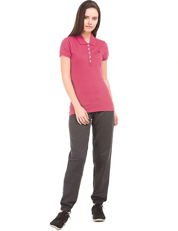 Aeropostale Pique Regular Fit Polo Shirt