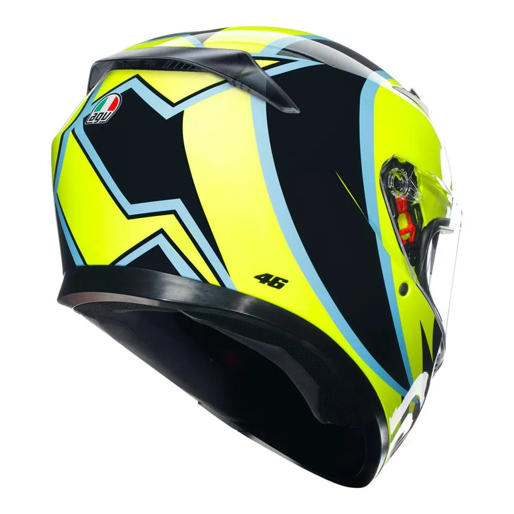 AGV - 2024 K3 Rossi Winter Test Phillip Island Helmet