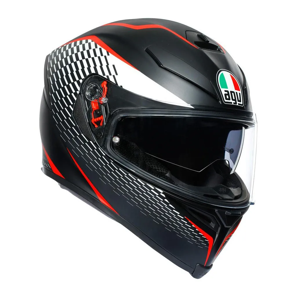 AGV - K5-S Thunder Black/Red Helmet