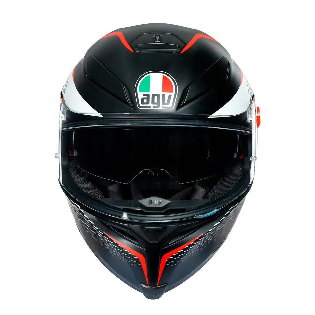 AGV - K5-S Thunder Black/Red Helmet