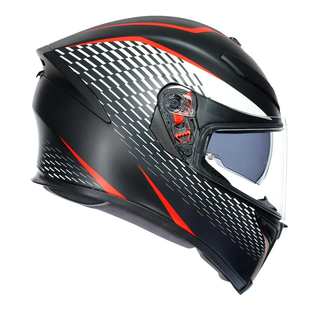 AGV - K5-S Thunder Black/Red Helmet