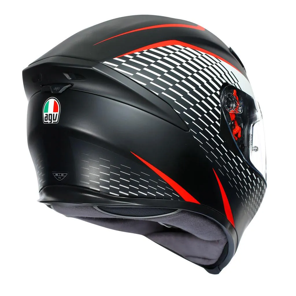 AGV - K5-S Thunder Black/Red Helmet