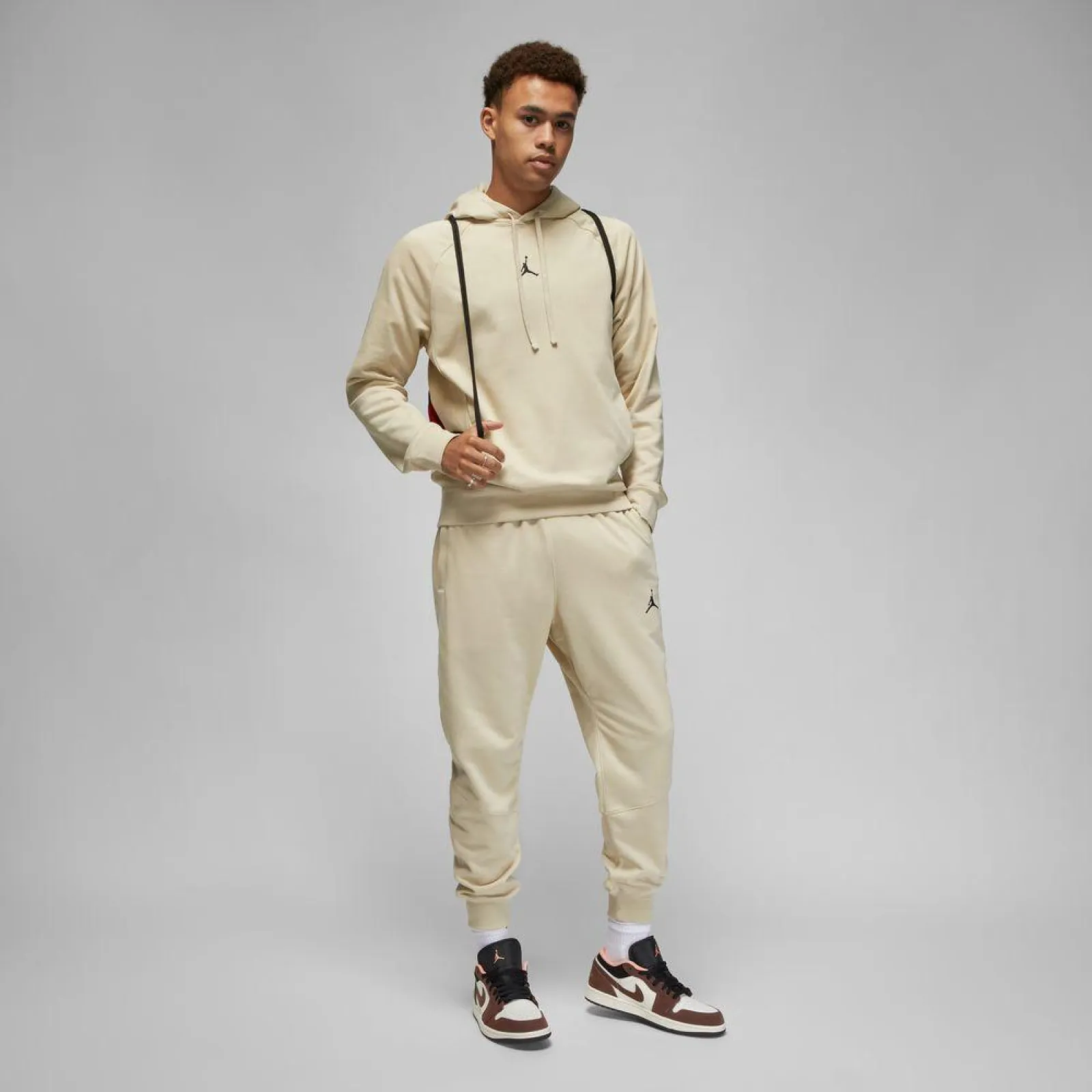 Air Jordan Dri-FIT Sport Crossover Fleece Hoodie ''Rattan''