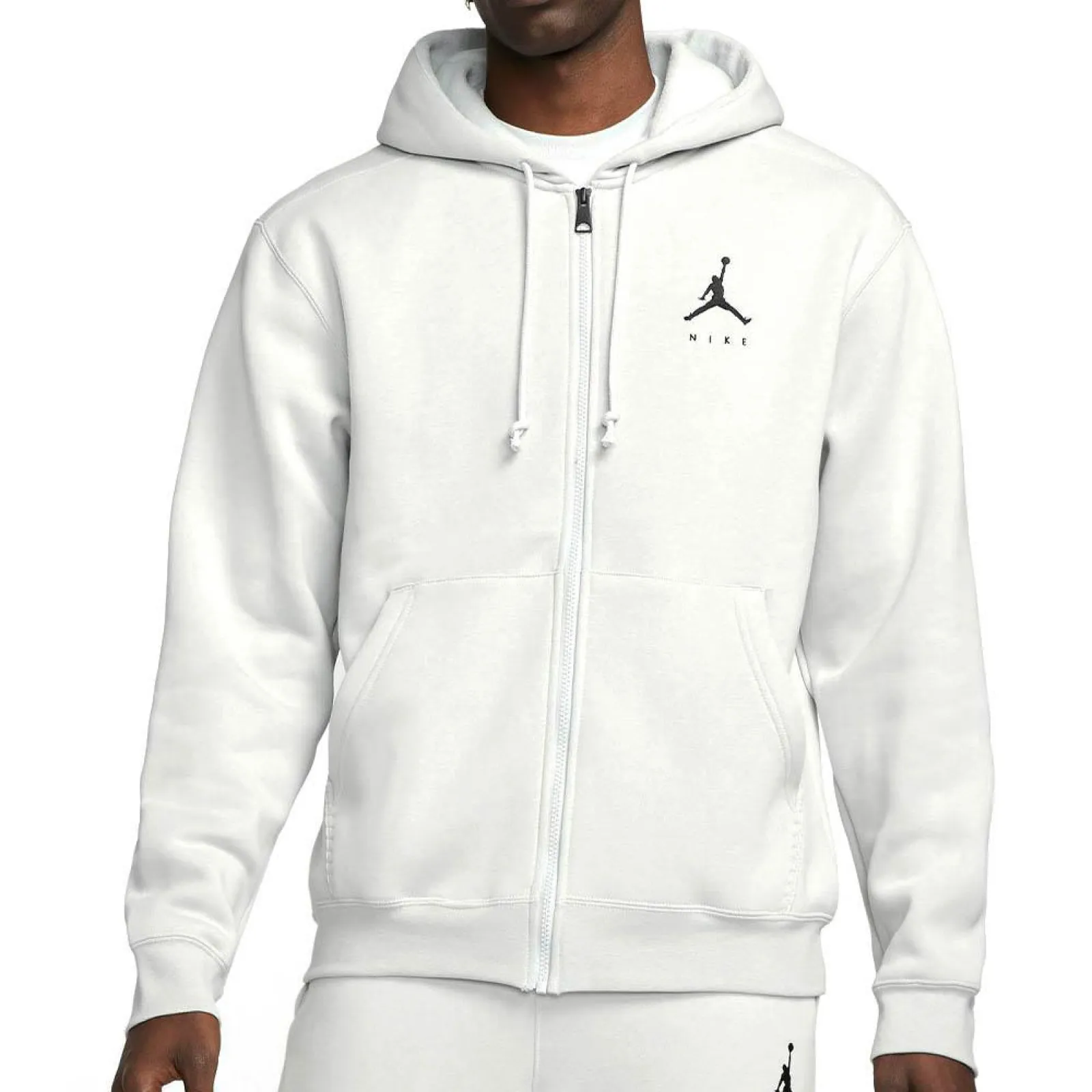 Air Jordan Jumpman Full-Zip Fleece Hoodie ''Grey Fog''