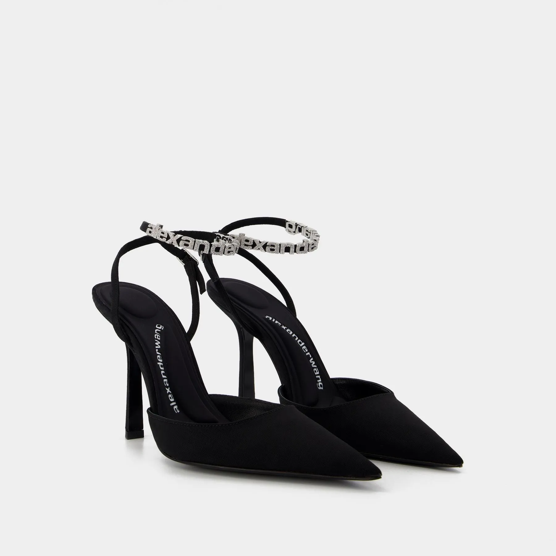 Alexander Wang  Delphine 105 Sandals - Alexander Wang -  Black - Viscose