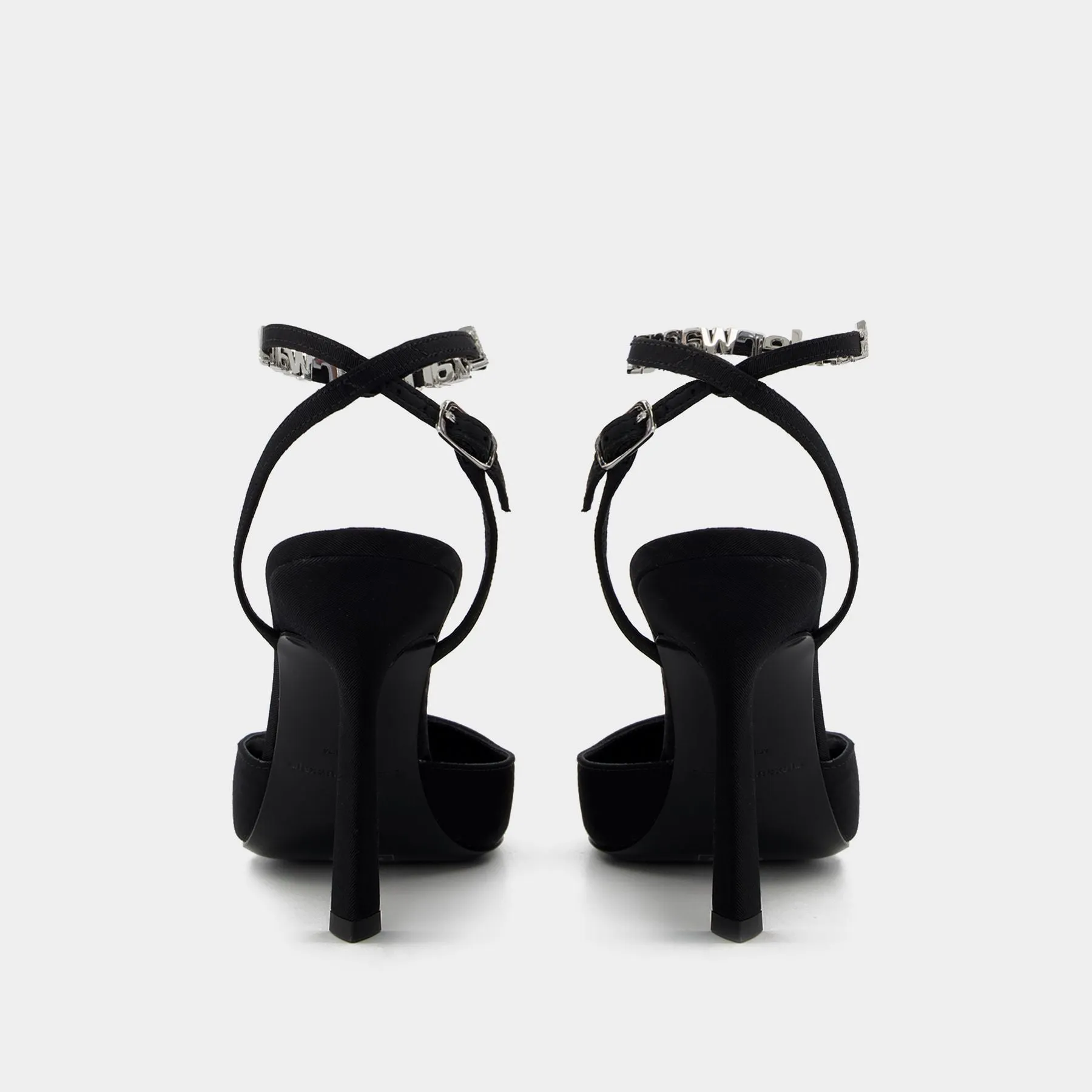 Alexander Wang  Delphine 105 Sandals - Alexander Wang -  Black - Viscose