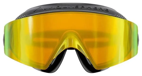 Aquasphere Defy Ultra Swim Goggles Black Yellow