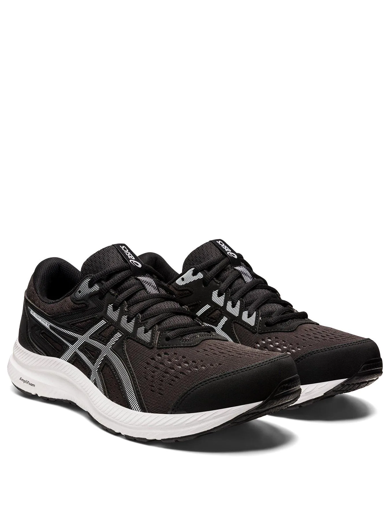 Asics Men's Gel-Contend 8 Running Trainers - Black/White