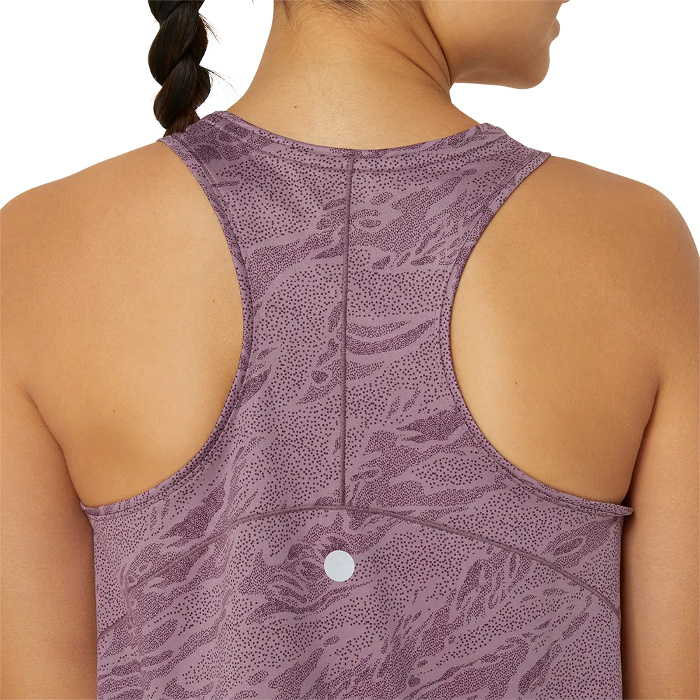 ASICS - Road All Over Print Tanktop Women dusty mauve