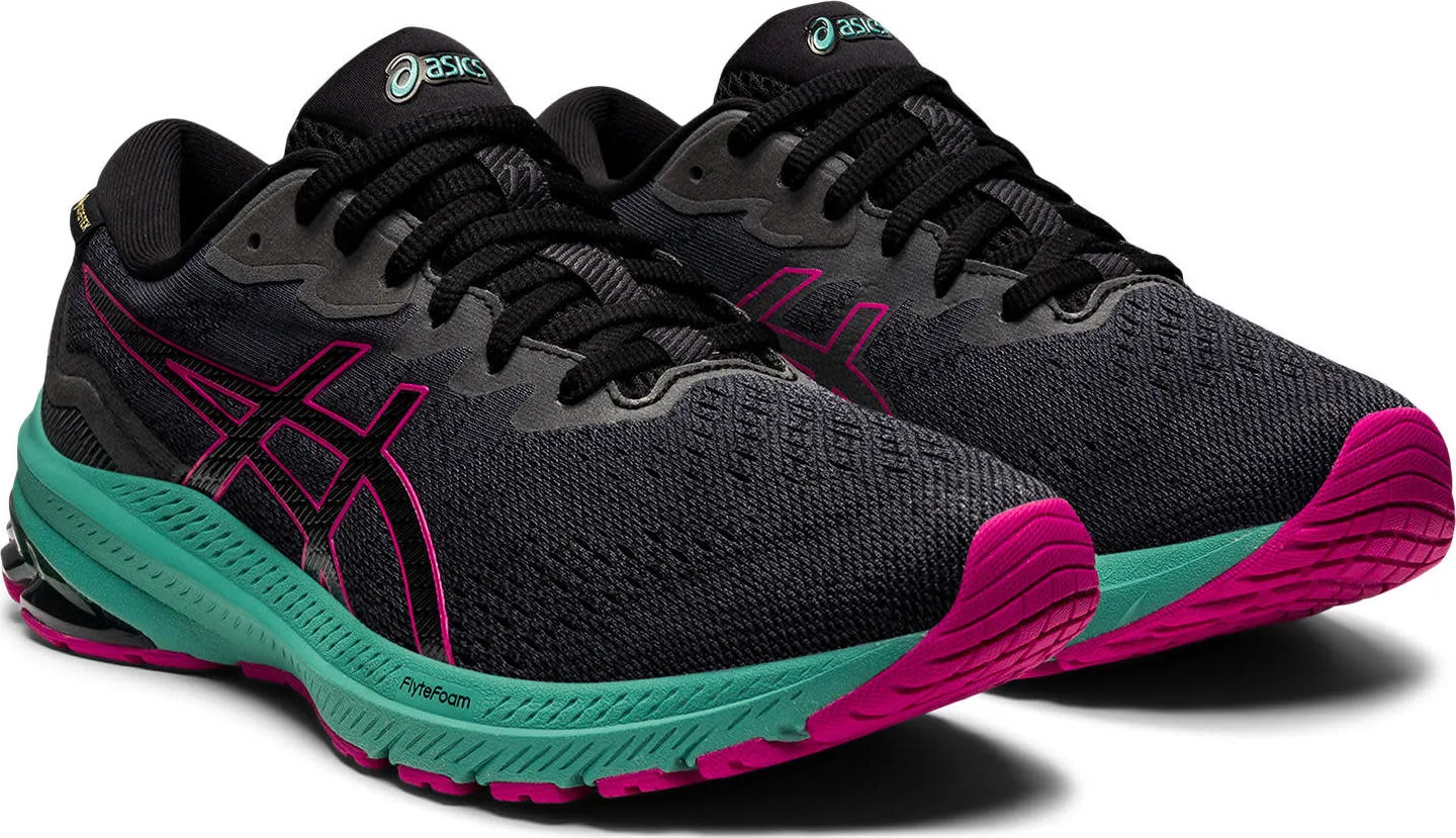 Asics Women's GT-1000 11 Gore-Tex Black/Fuchsia Red | Buy Asics Women's GT-1000 11 Gore-Tex Black/Fuchsia Red here | O