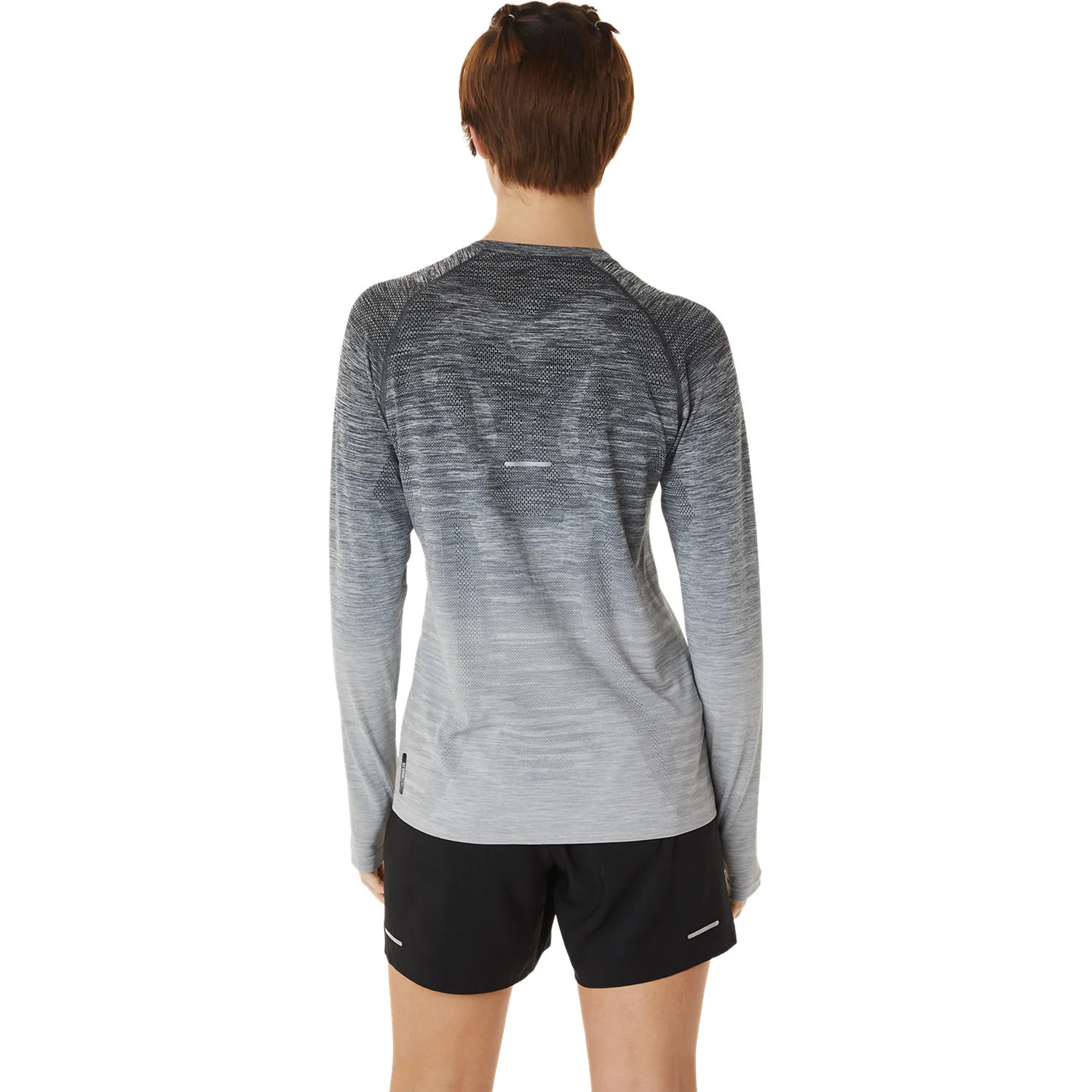 Asics Women's Seamless LS Top Carrier Grey/Glacier Grey | Buy Asics Women's Seamless LS Top Carrier Grey/Glacier Grey 