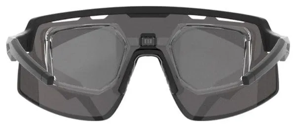 AZR Speed RX Matte Black Goggles / Red Hydrophobic Lens