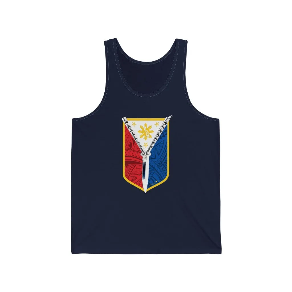 Balisong Shield Unisex Jersey Tank