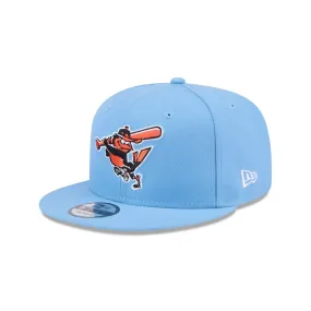 Baltimore Orioles Sky Blue 9FIFTY Snapback Hat