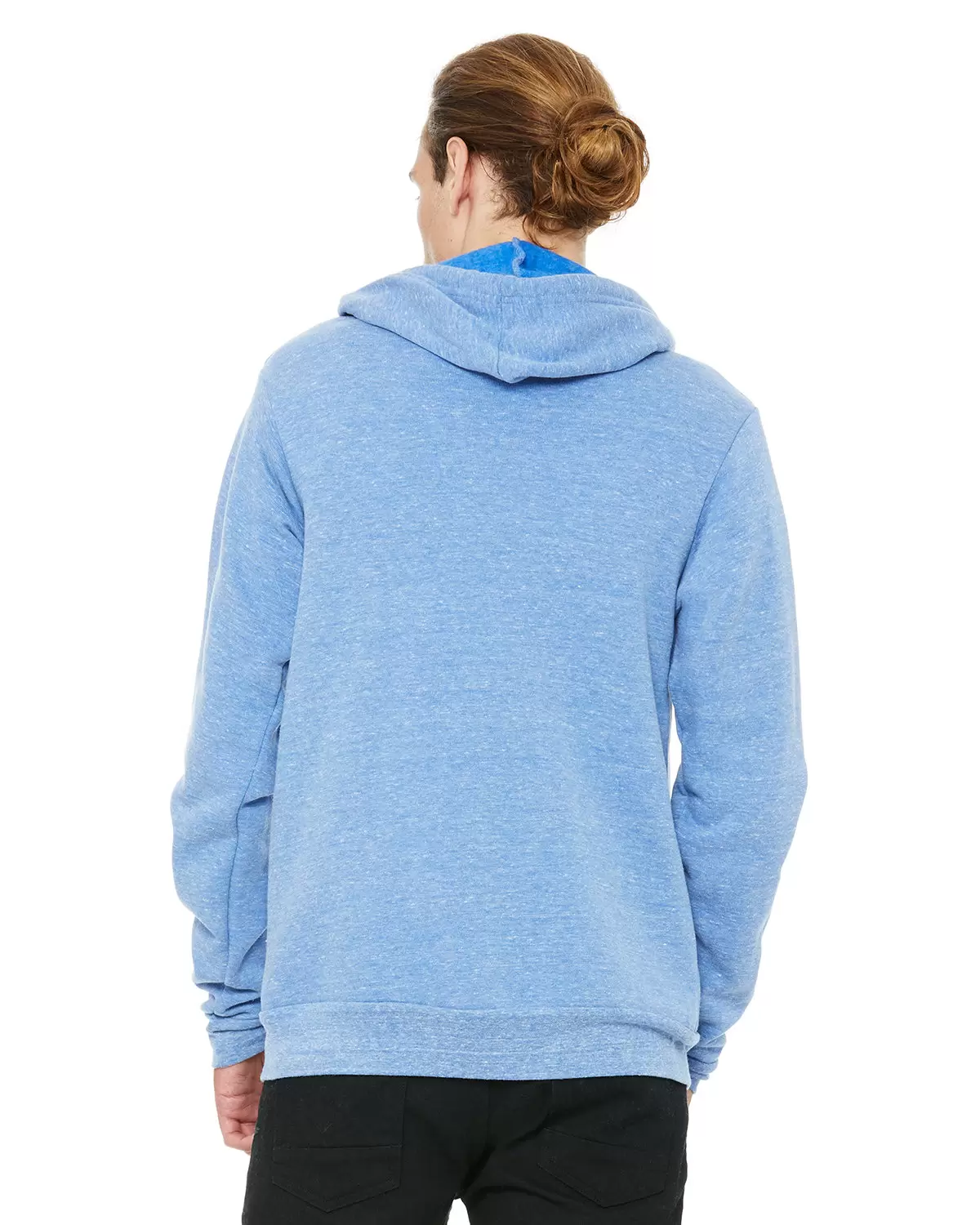 BELLA+CANVAS 3909 Unisex Tri-blend Sponge Fleece Zip-up Hoodie SKU: 3909