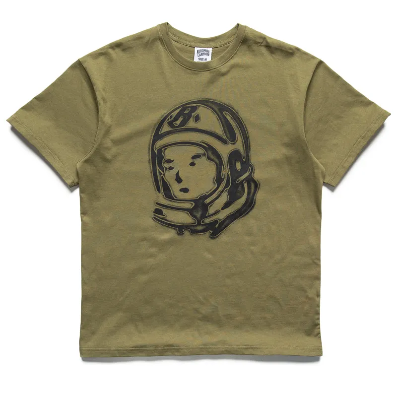 Billionaire Boys Club Branded Helmet Tee - Capulet Olive