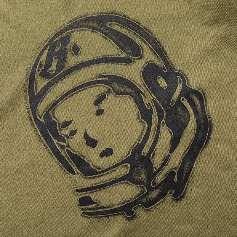 Billionaire Boys Club Branded Helmet Tee - Capulet Olive