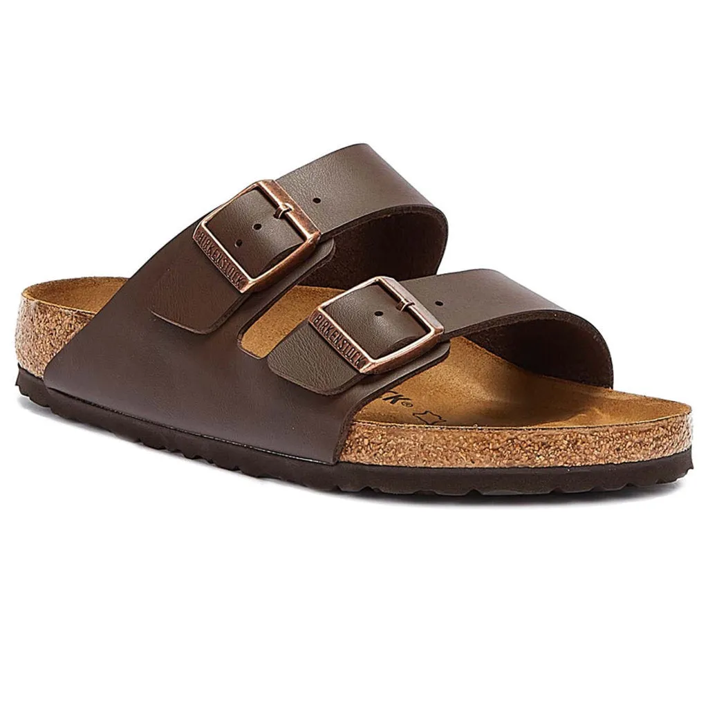 Birkenstock Arizona Dark Brown Synthetic Womens Sandals - UK 5.5