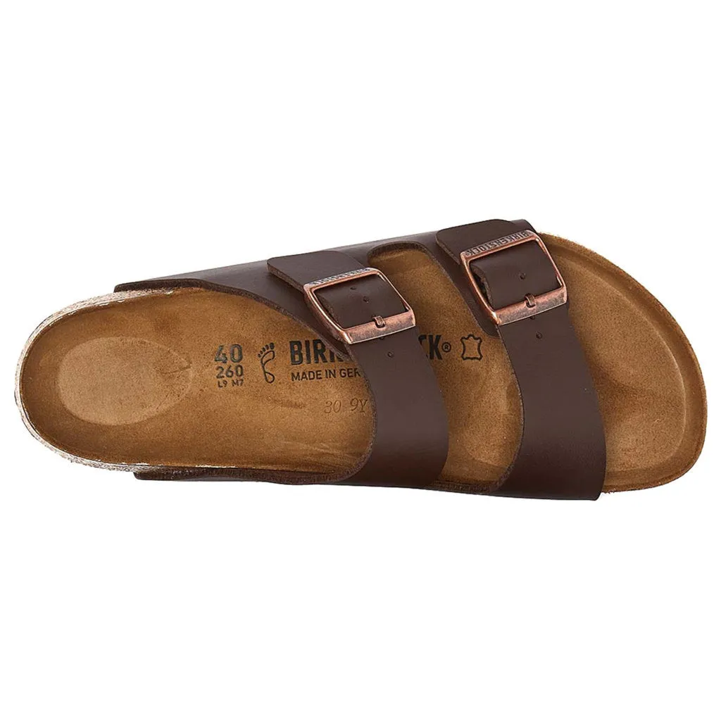 Birkenstock Arizona Dark Brown Synthetic Womens Sandals - UK 5.5