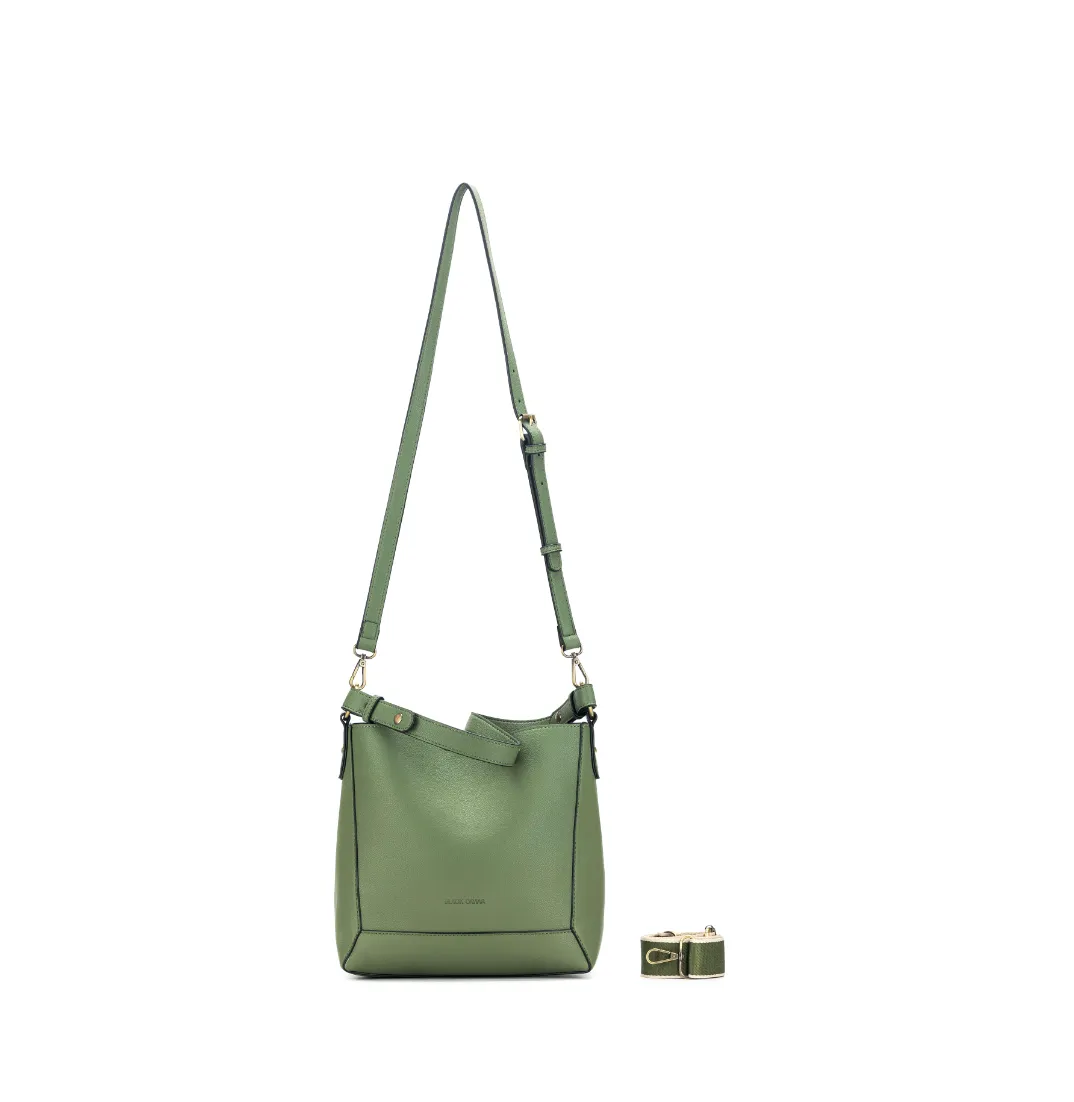 Black Caviar Designs - Handbag- 3 Piece Marina  Pistachio