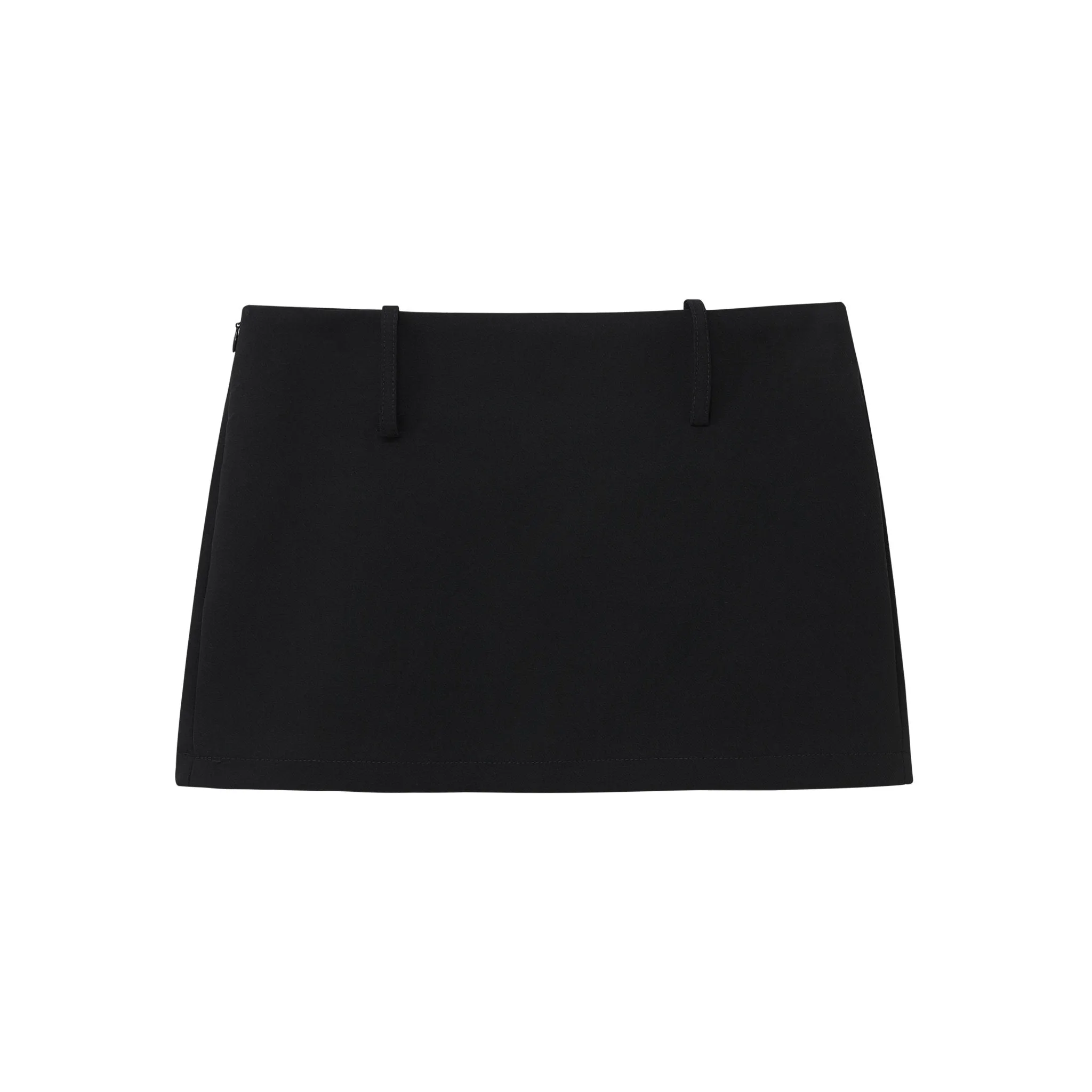 Black Ultra Short Skirt-