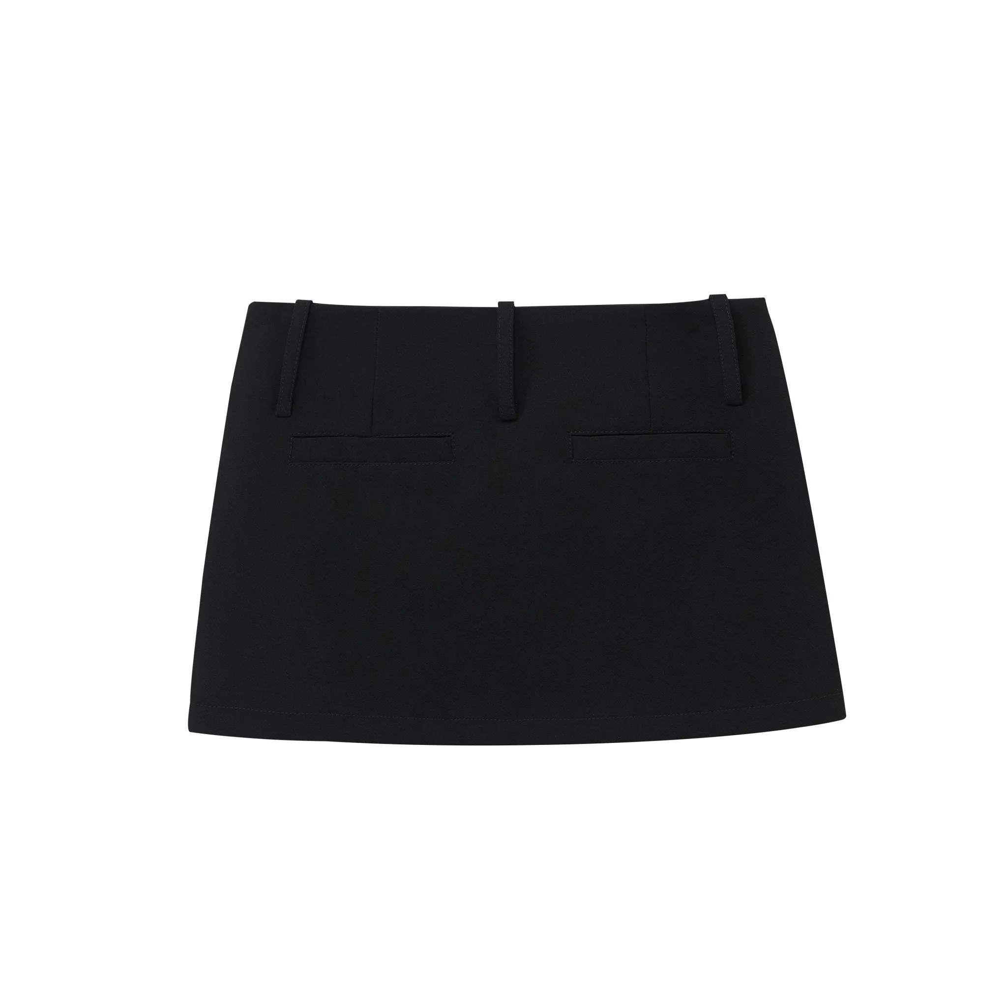 Black Ultra Short Skirt-