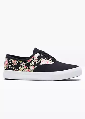 bonprix Floral Trainers | Grattan