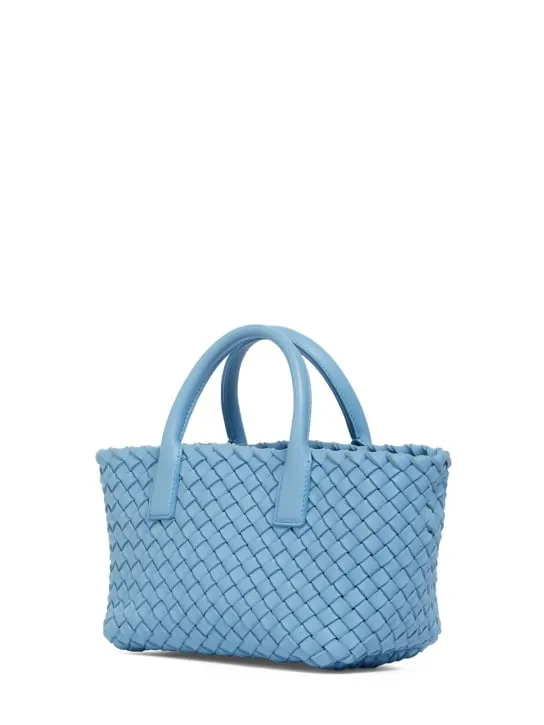 Bottega Veneta   Mini Cabat leather top handle bag 