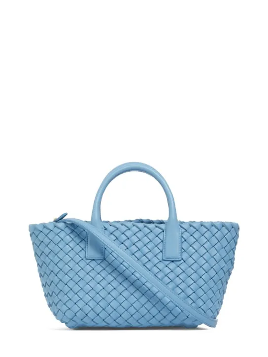 Bottega Veneta   Mini Cabat leather top handle bag 