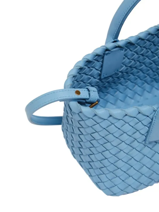 Bottega Veneta   Mini Cabat leather top handle bag 