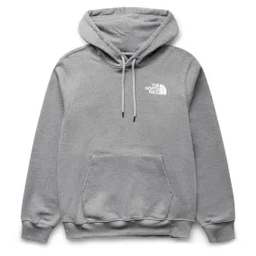 BOX NSE PULLOVER HOODIE TNF MEDIUM GREY HEATHER/TNF BLACK | Bodega