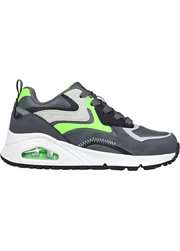 Boys Grey Uno Gen1 Colour Surge Trainers by Skechers | Look Again