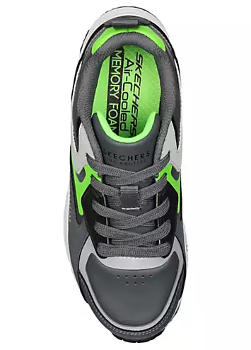 Boys Grey Uno Gen1 Colour Surge Trainers by Skechers | Look Again