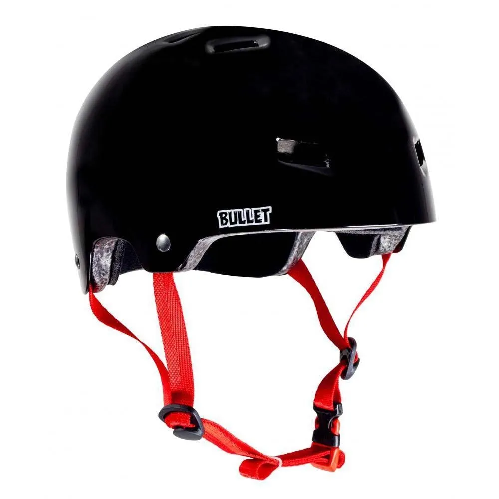 Bullet x Santa Cruz Helmet Eyeball YOUTH 49-54cm Gloss Black